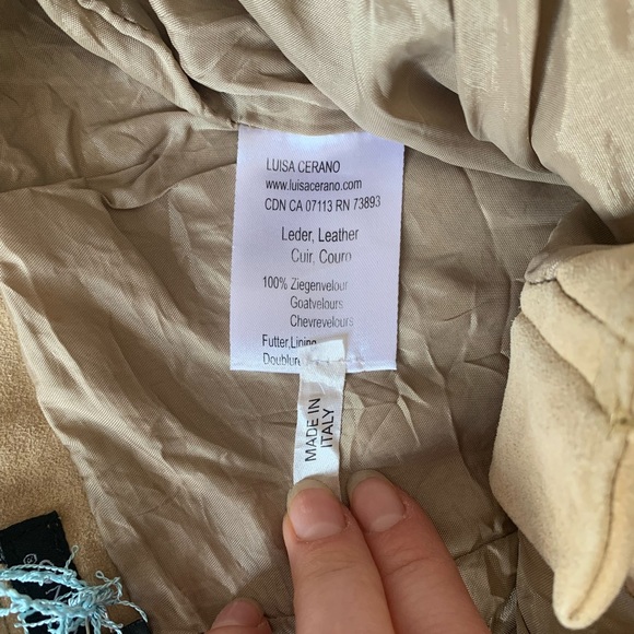 Beige/Tan pants - Luisa Cerano, gorgeous & amazing quality - Picture 6 of 7